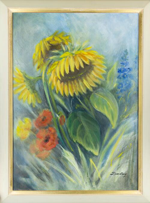 Sunflowers and Wildflowers