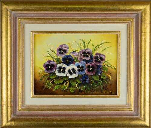 Vibrant Pansy Bouquet
