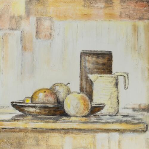 Still Life with Fruits and Jugs