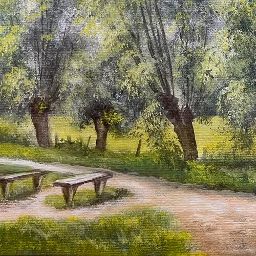 Tranquil Pathway Through Nature