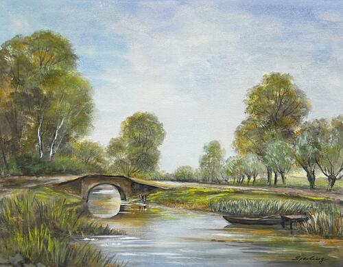 Serenity by the Riverbank